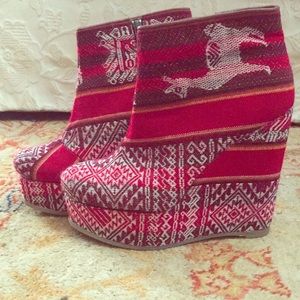 Fortress of Inca woven wedges.